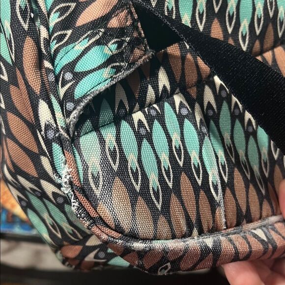 Vera Bradley Lighten Up Grand Backpack in the Sierra Stream Pattern. - Picture 8 of 15